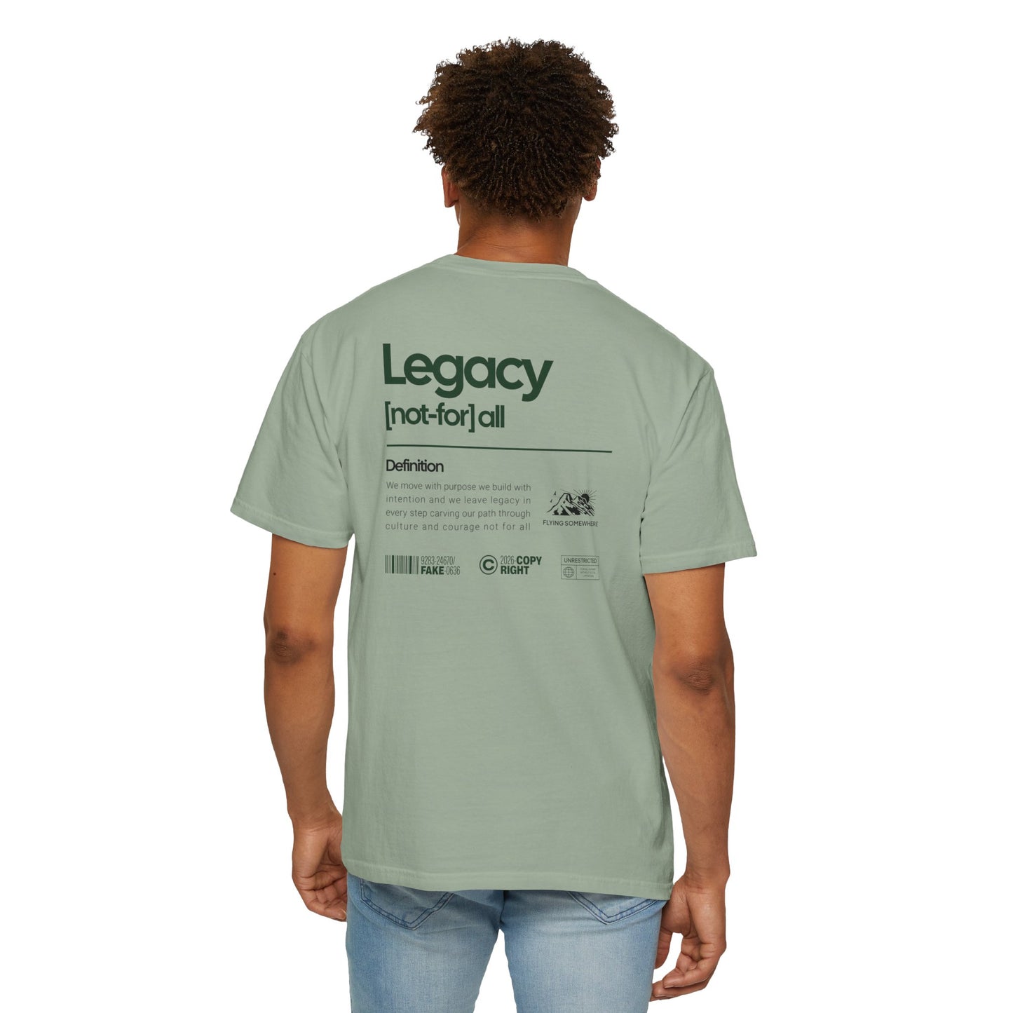 T-shirt streetwear unisexe "Legacy"