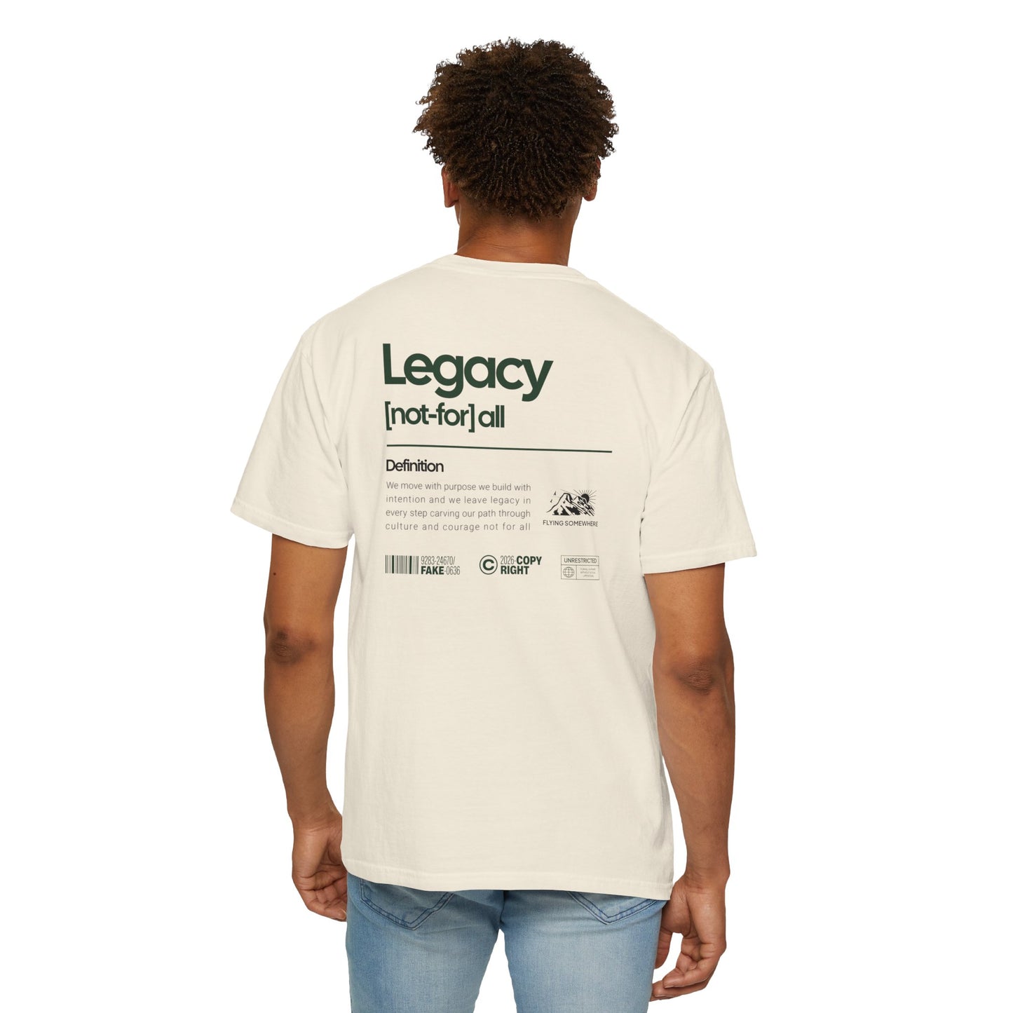 T-shirt streetwear unisexe "Legacy"