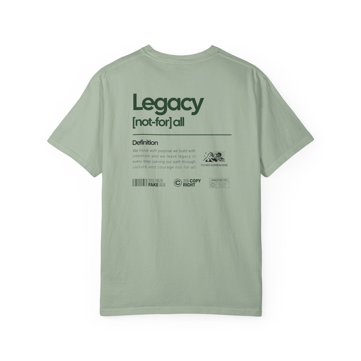 T-shirt streetwear unisexe "Legacy"