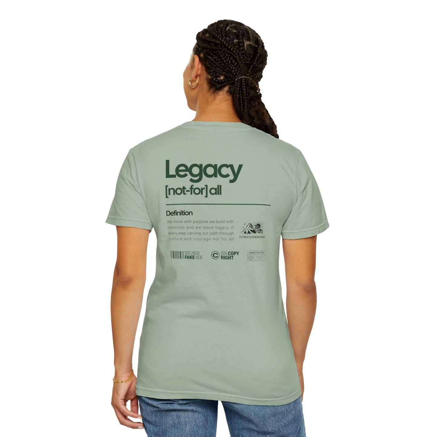 T-shirt streetwear unisexe "Legacy"