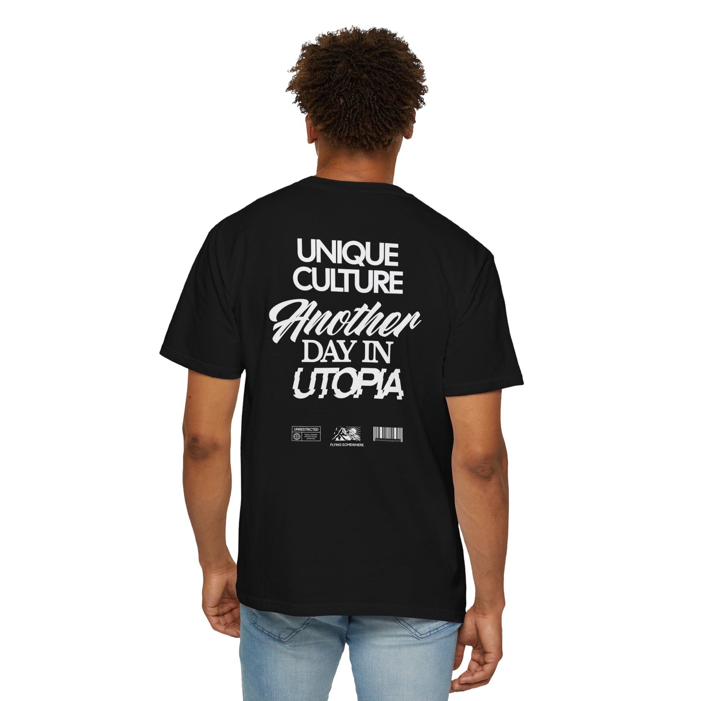 T-shirt streetwear unisexe "Another Day in Utopia"