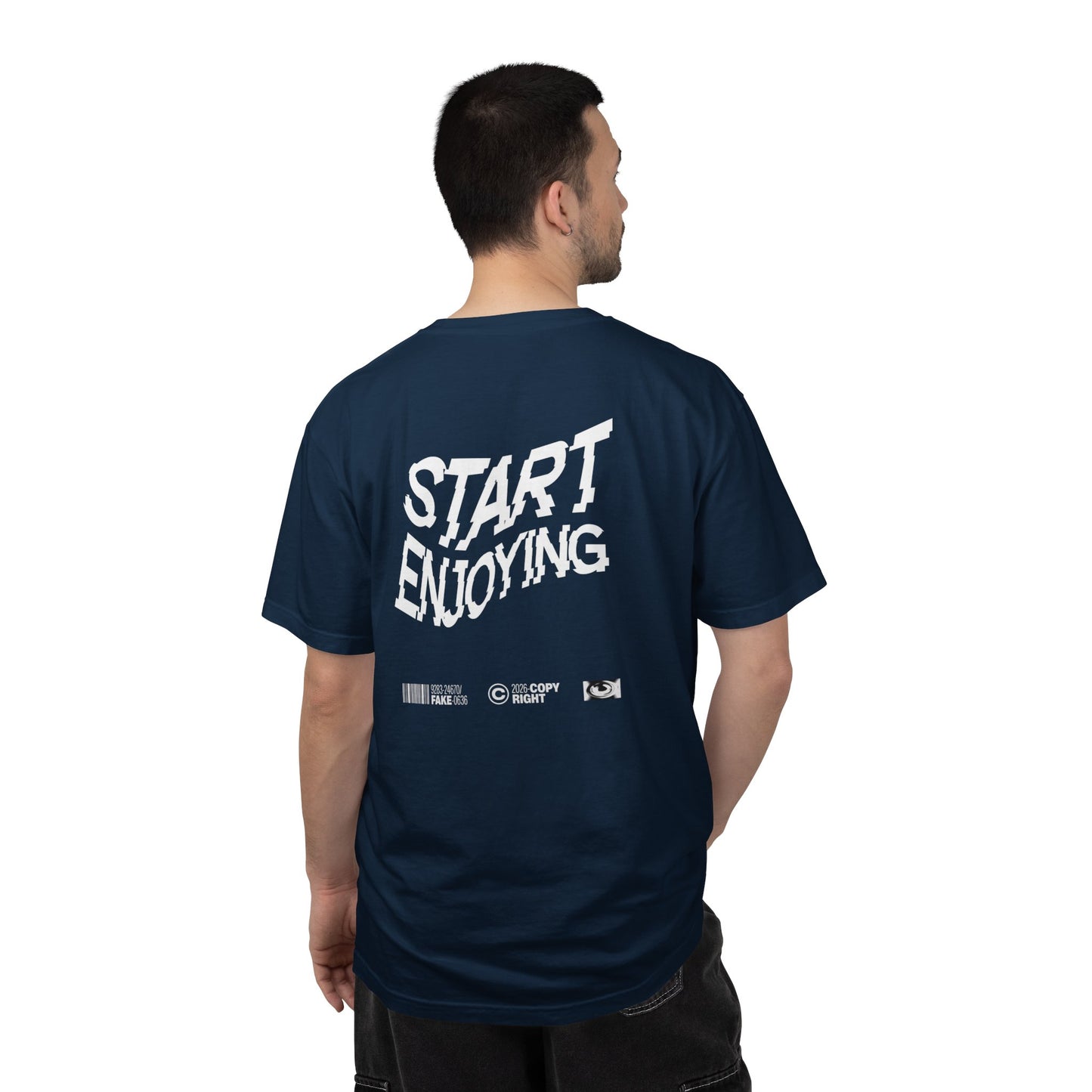 T-shirt streetwear unisexe « Start Enjoying »