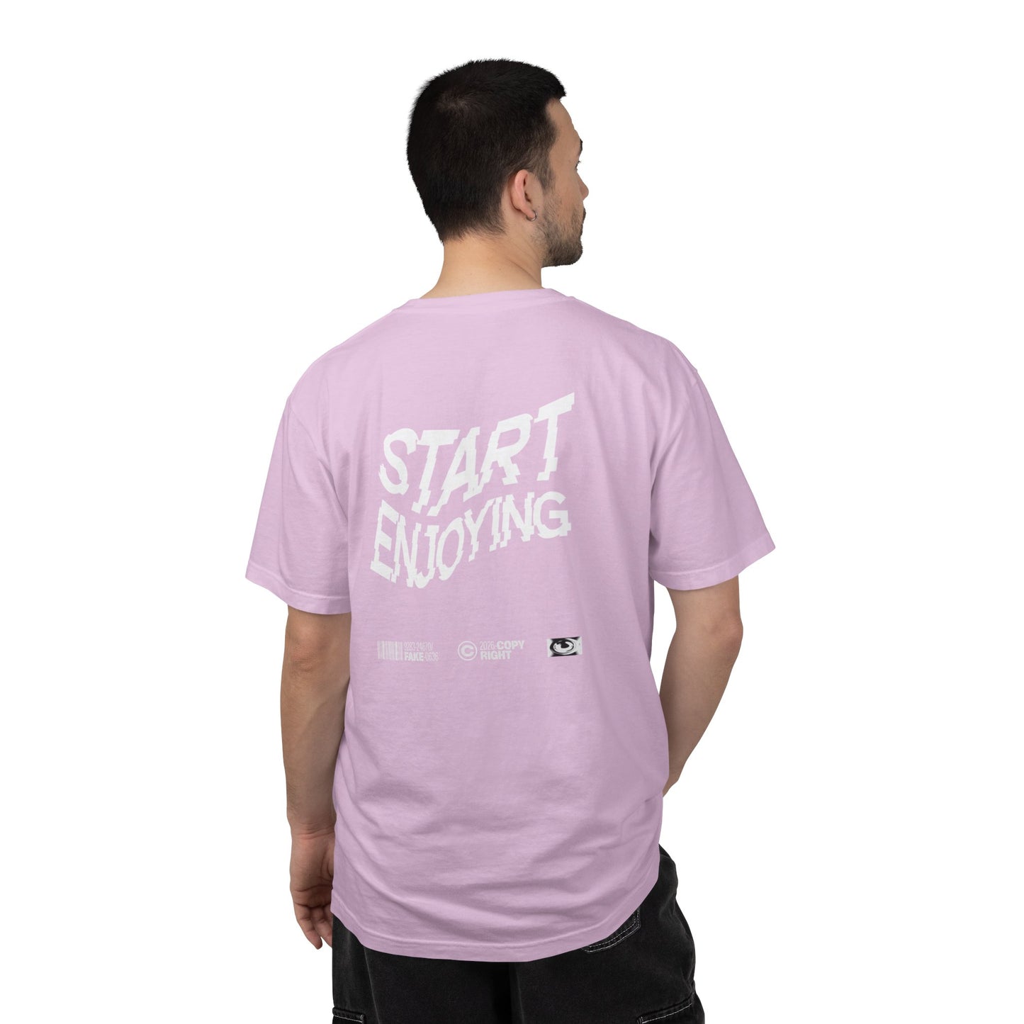 T-shirt streetwear unisexe « Start Enjoying »
