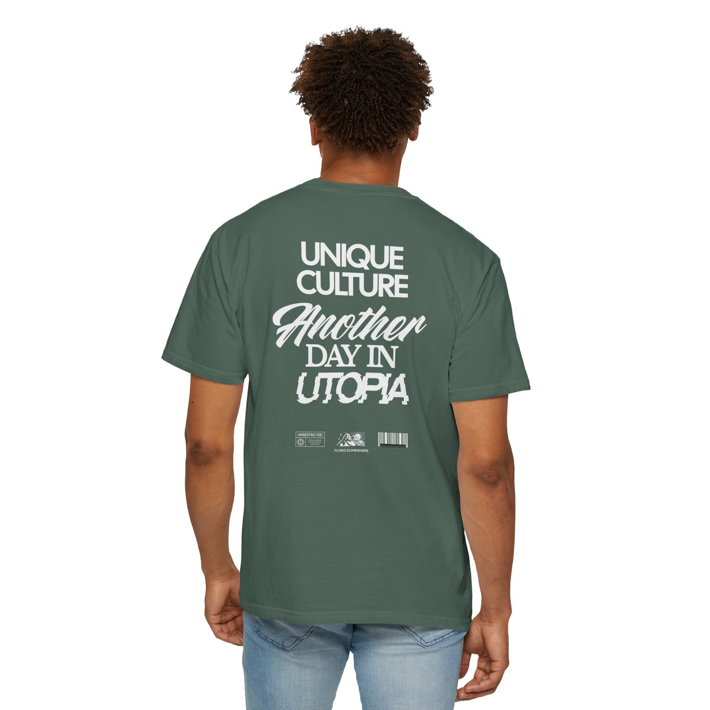 T-shirt streetwear unisexe "Another Day in Utopia"
