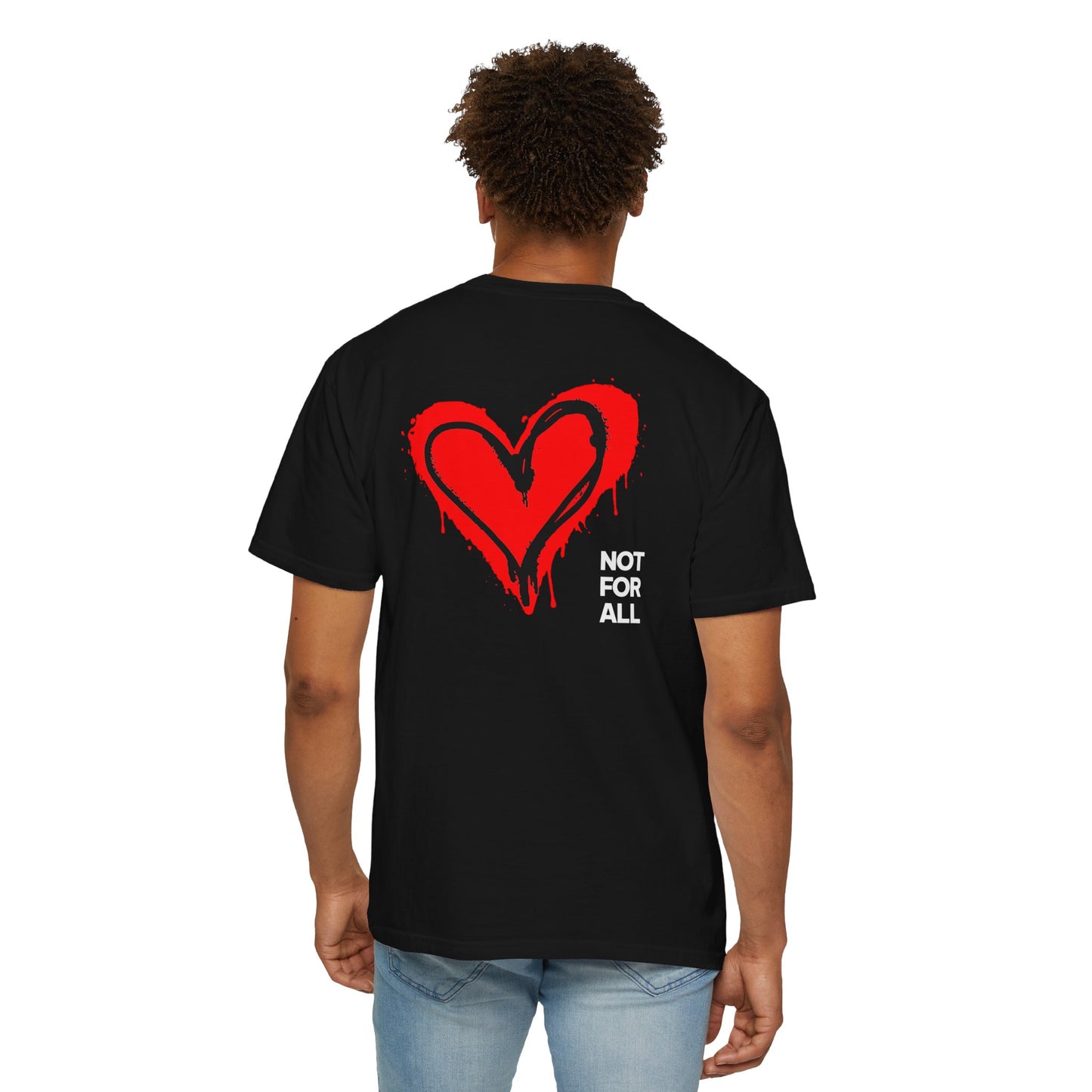 T-shirt streetwear unisexe "Double Heart"