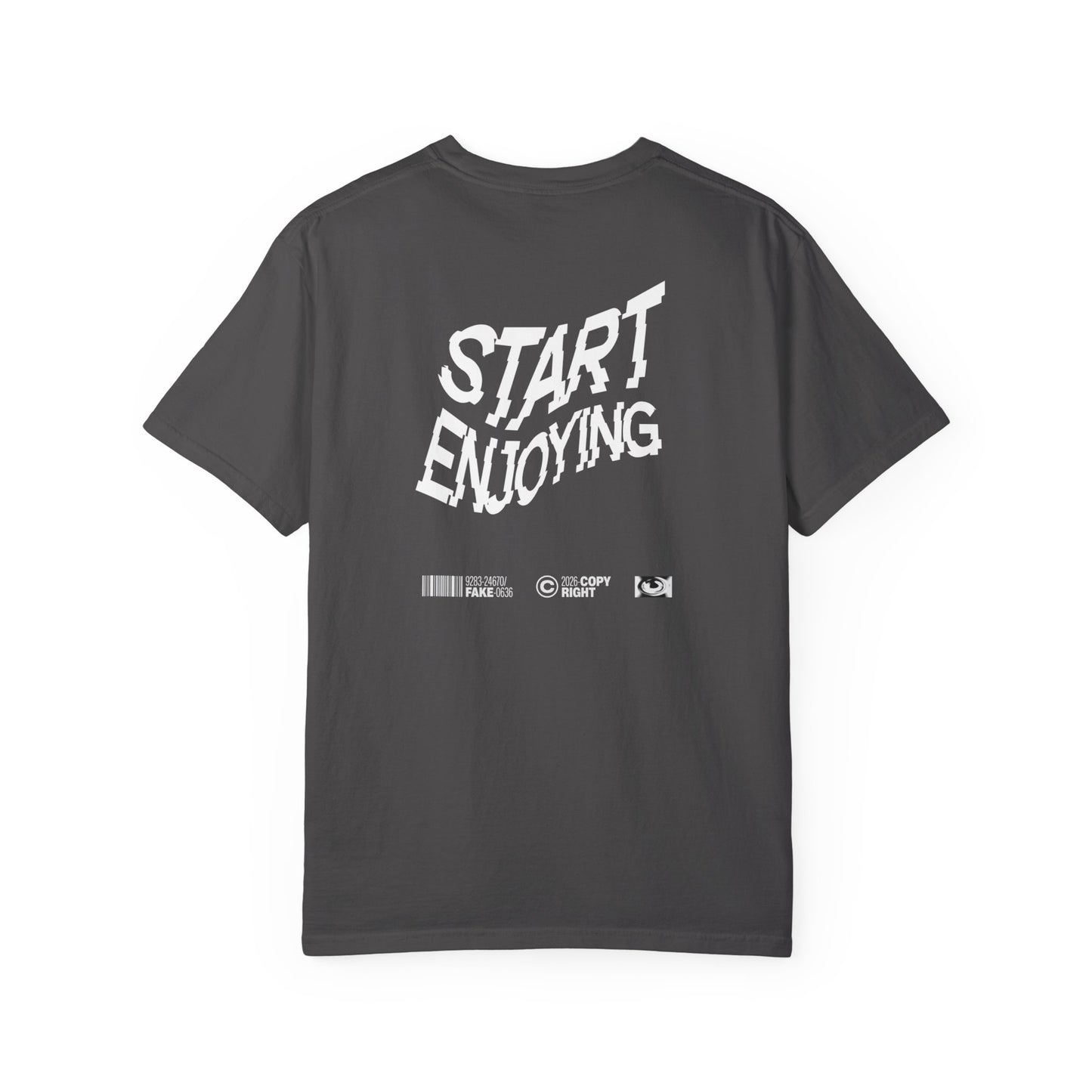T-shirt streetwear unisexe « Start Enjoying »