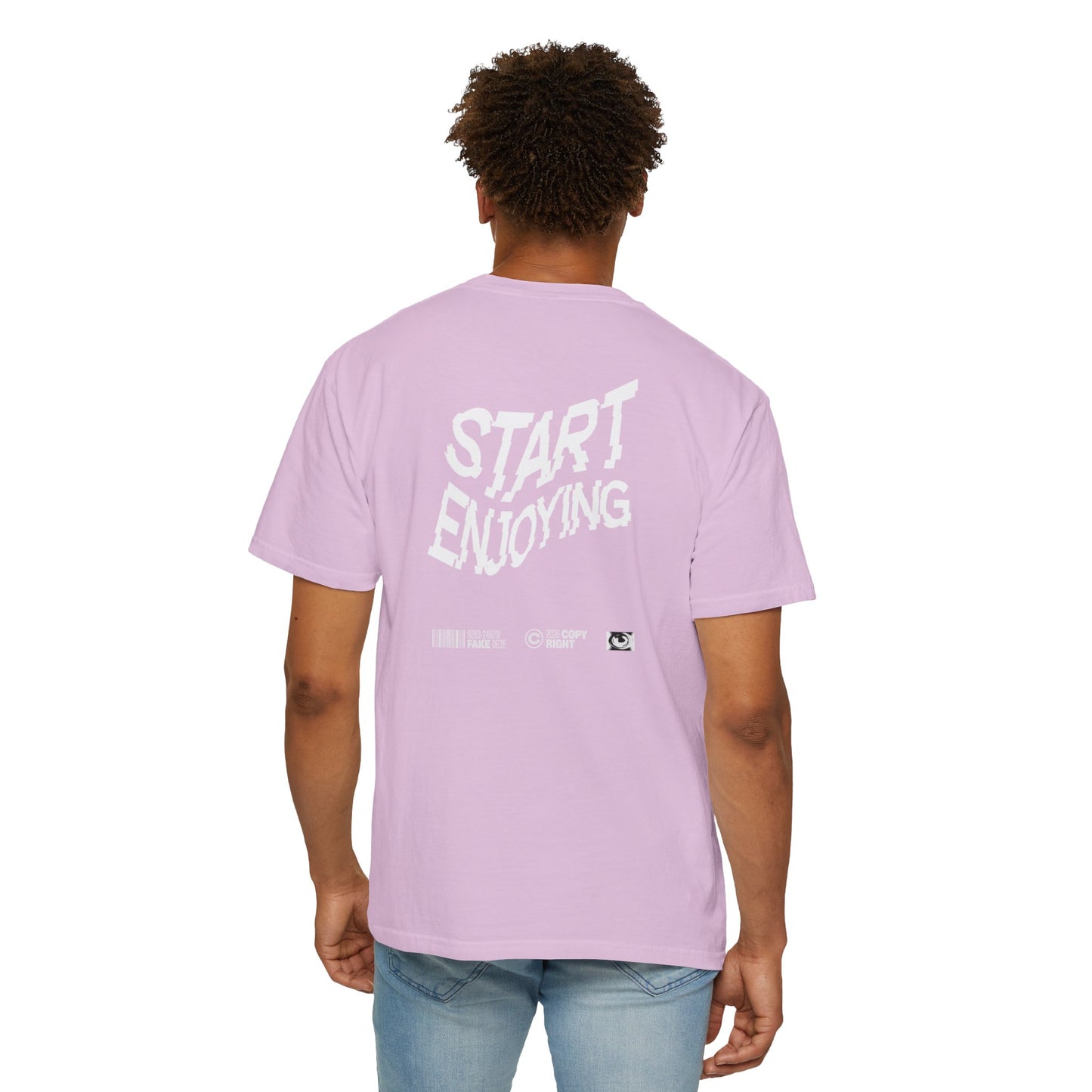 T-shirt streetwear unisexe « Start Enjoying »