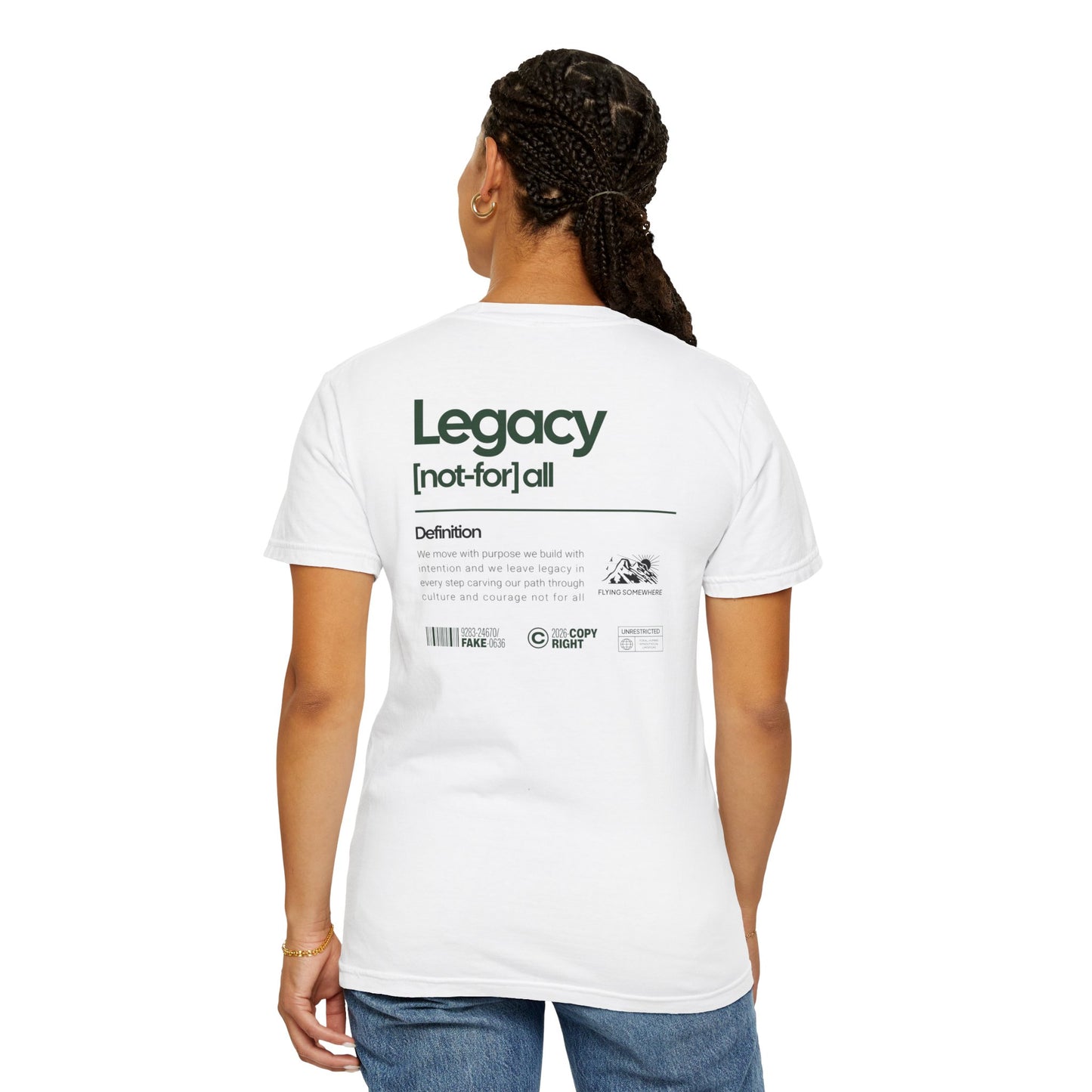 T-shirt streetwear unisexe "Legacy"