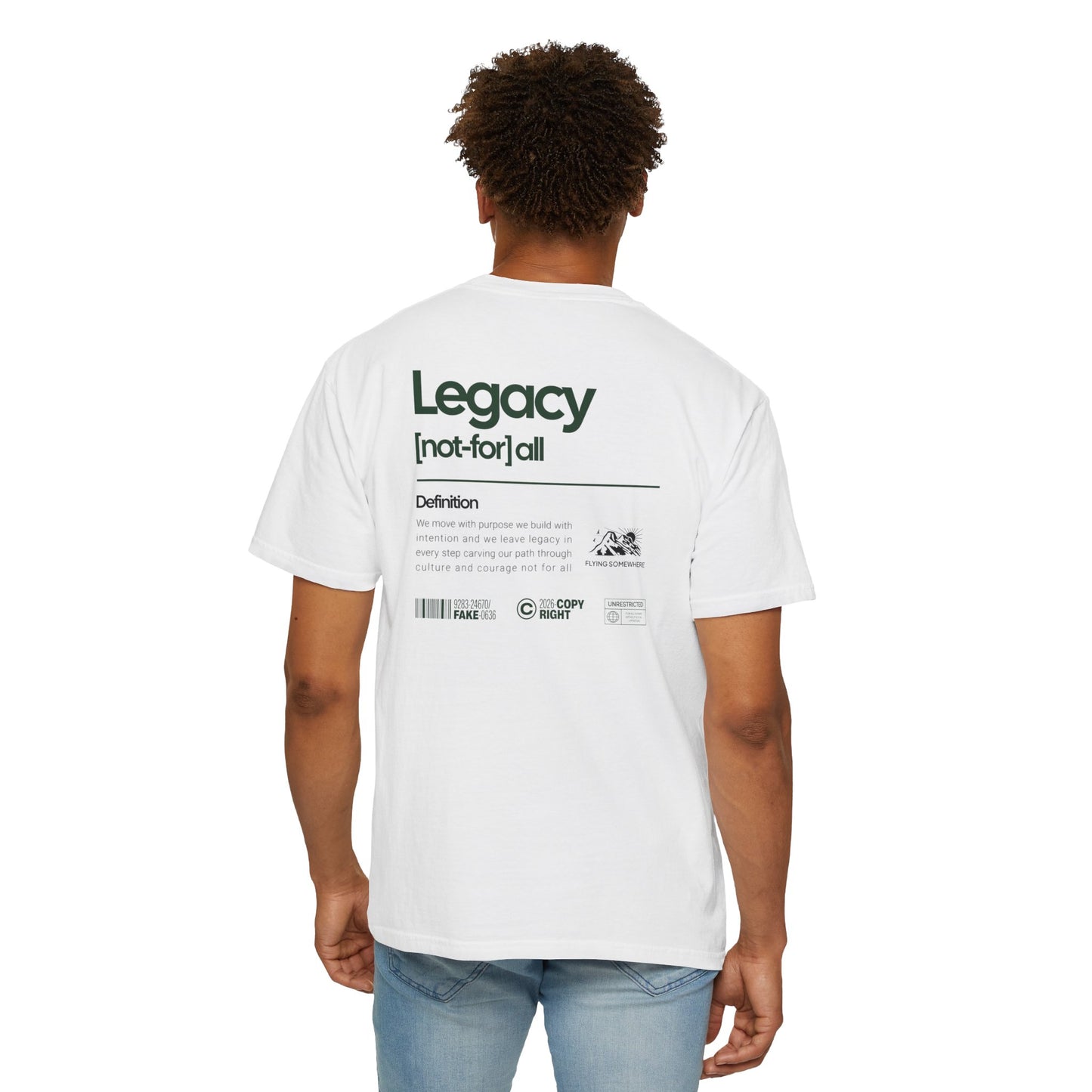 T-shirt streetwear unisexe "Legacy"