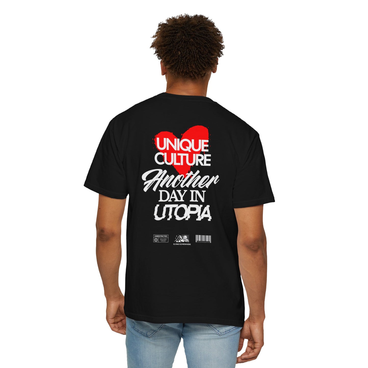 T-shirt streetwear unisexe "Another Day in Utopia"