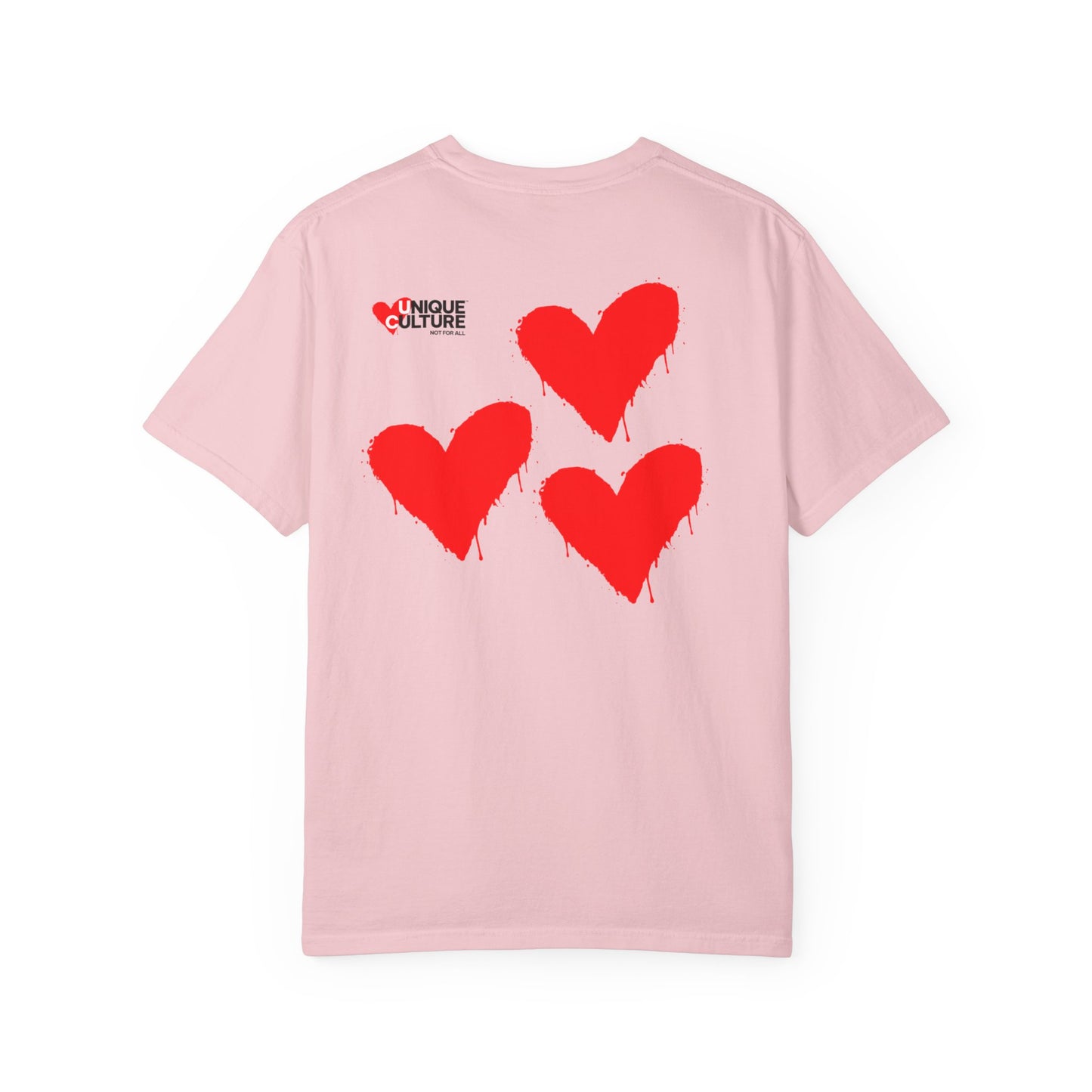 T-shirt streetwear unisexe "Triple Heart"