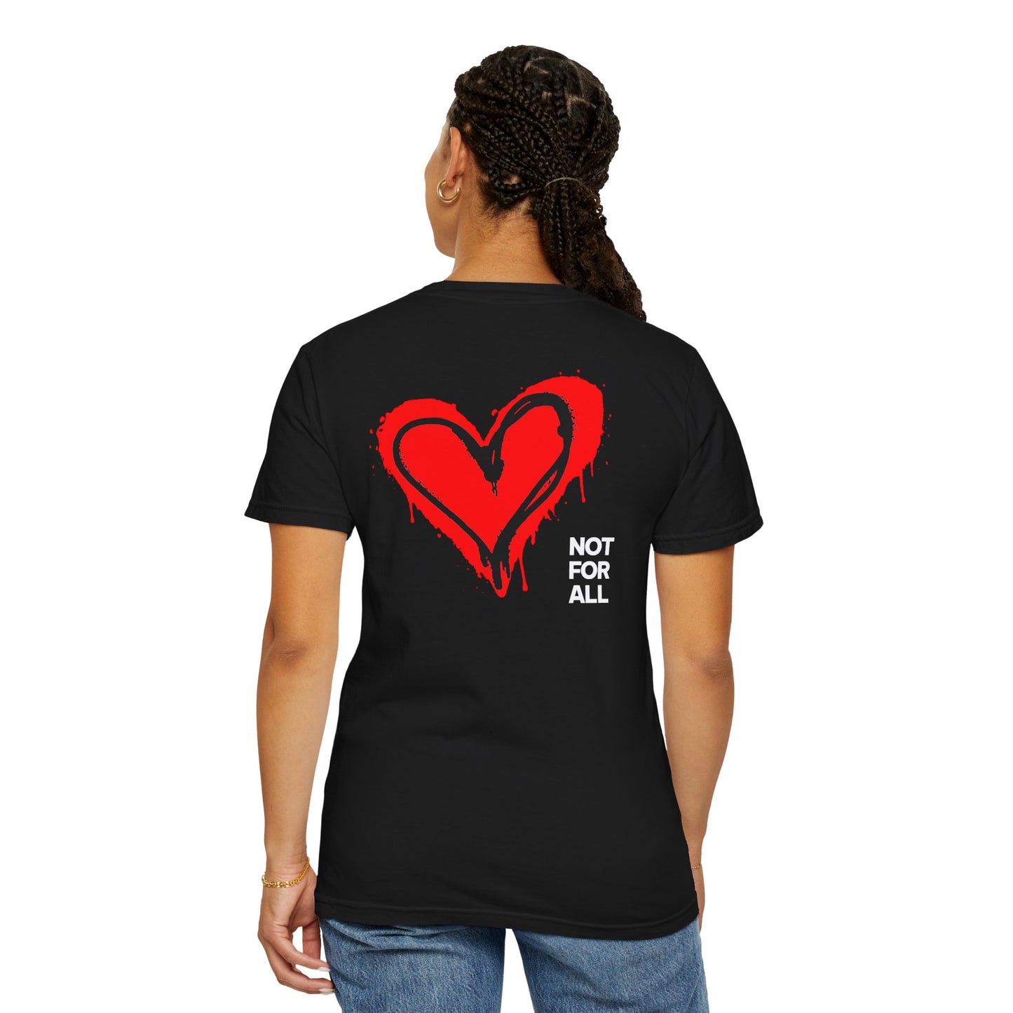 T-shirt streetwear unisexe "Double Heart"