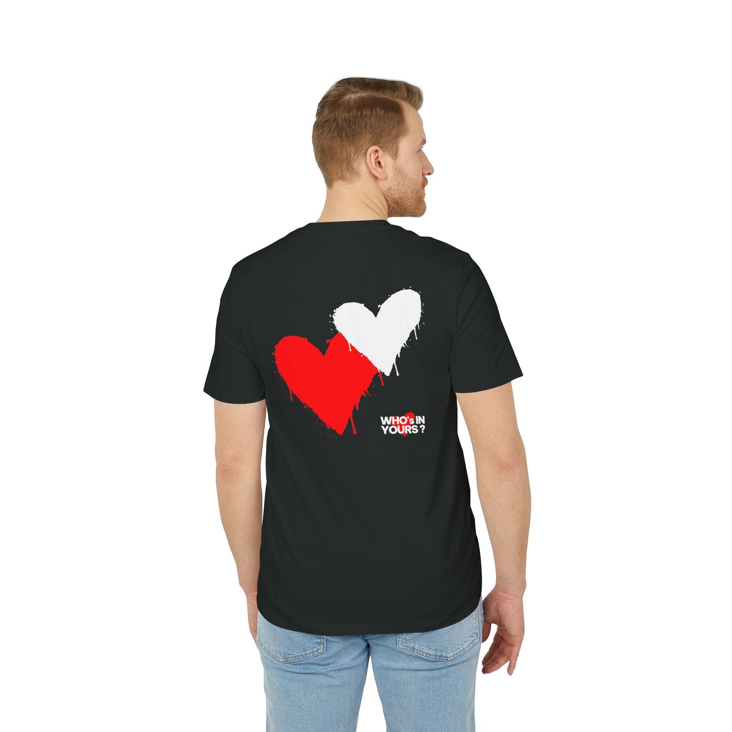 T-shirt noir streetwear "WHO's IN YOURS ?"