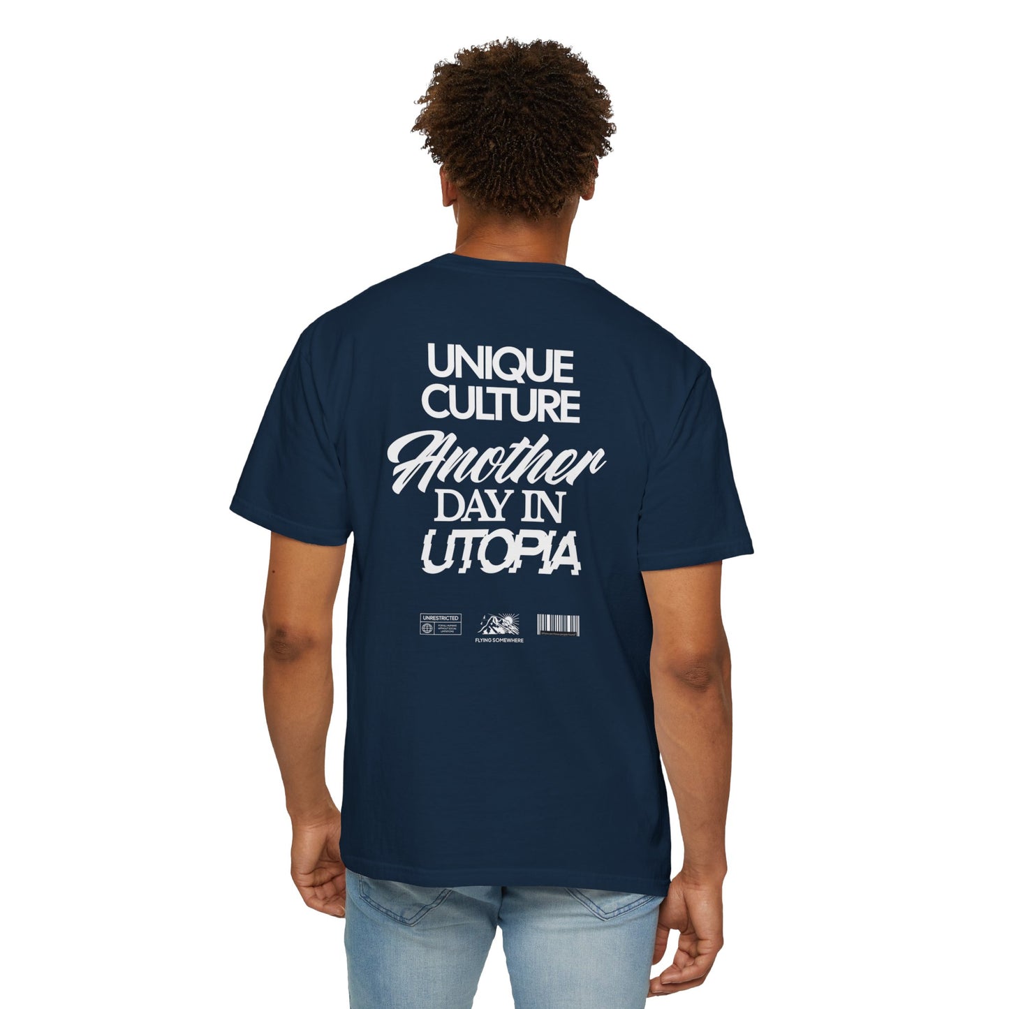 T-shirt streetwear unisexe "Another Day in Utopia"