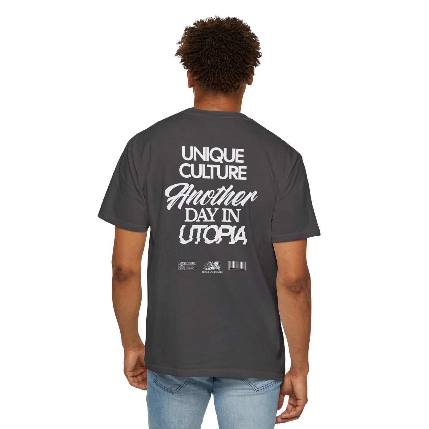 T-shirt streetwear unisexe "Another Day in Utopia"