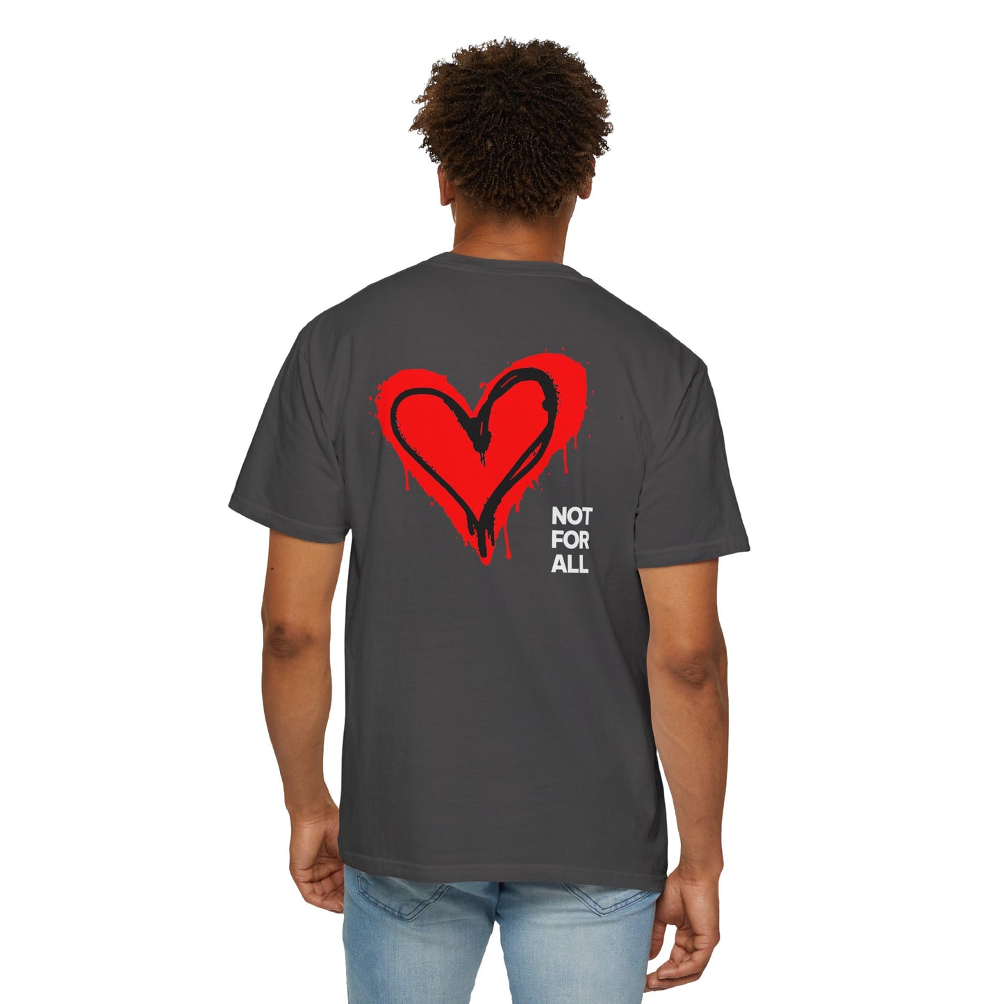 T-shirt streetwear unisexe "Double Heart"