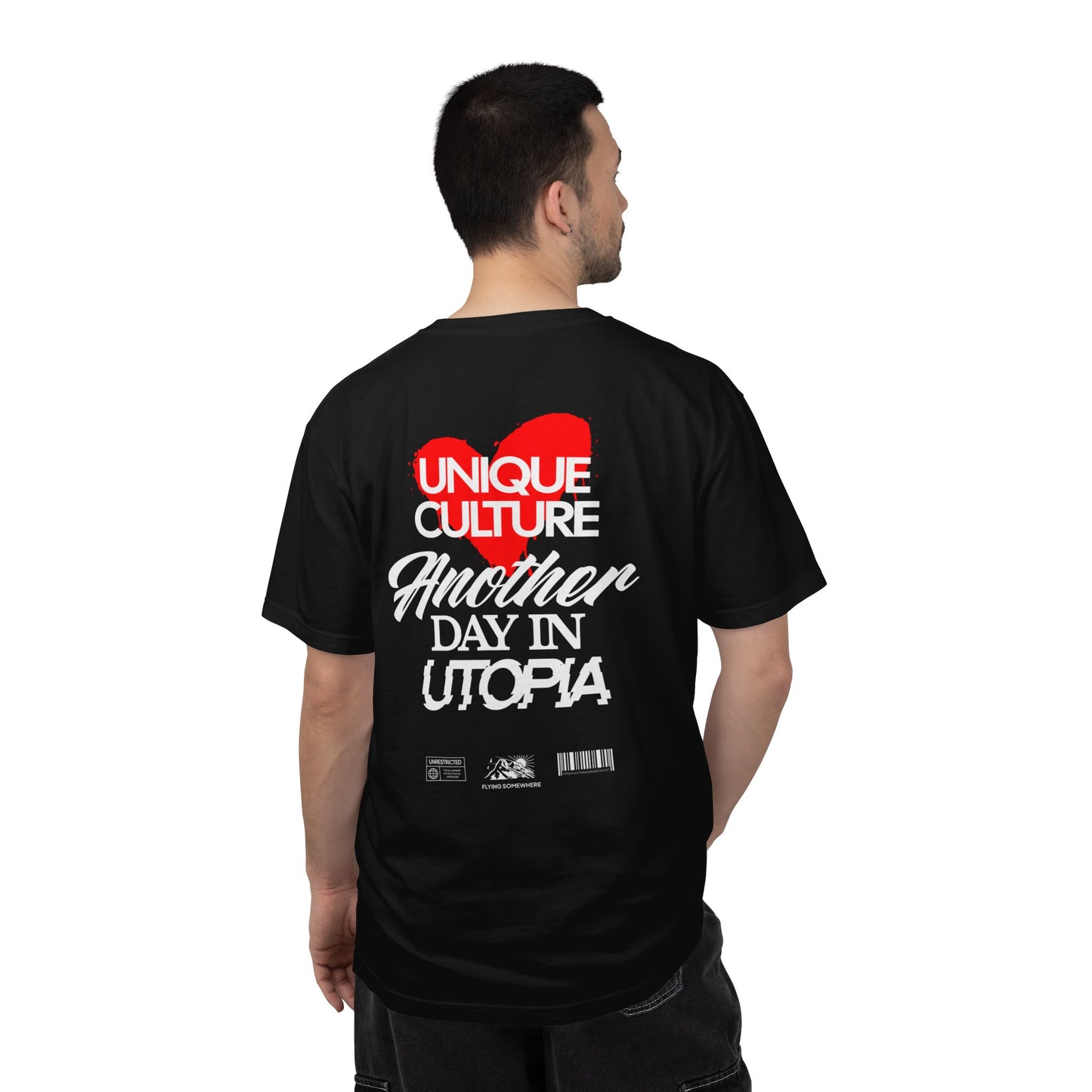 T-shirt streetwear unisexe "Another Day in Utopia"