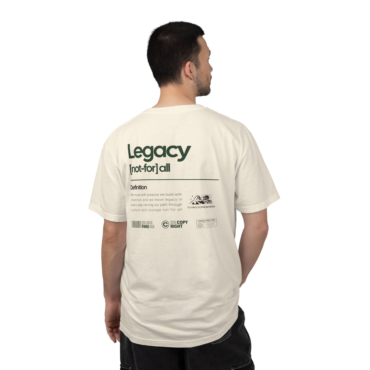 T-shirt streetwear unisexe "Legacy"