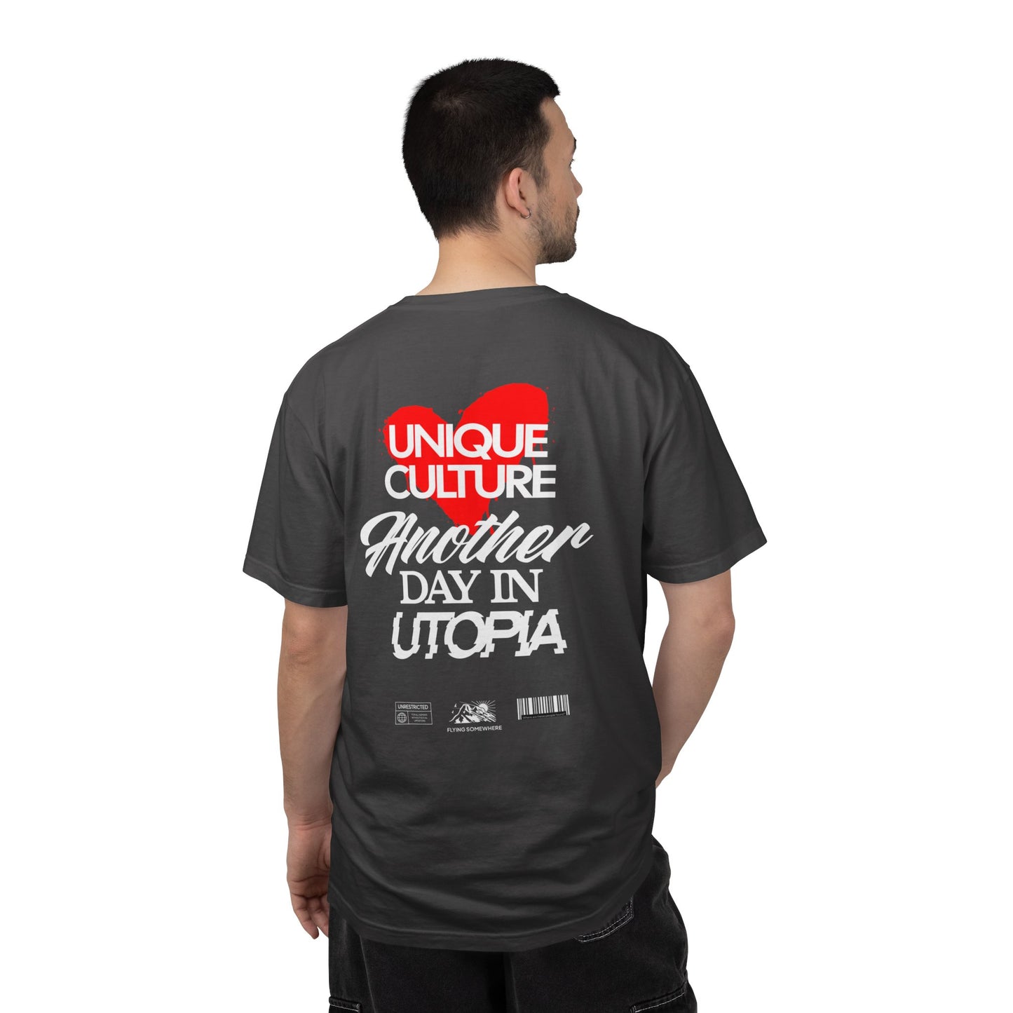 T-shirt streetwear unisexe "Another Day in Utopia"