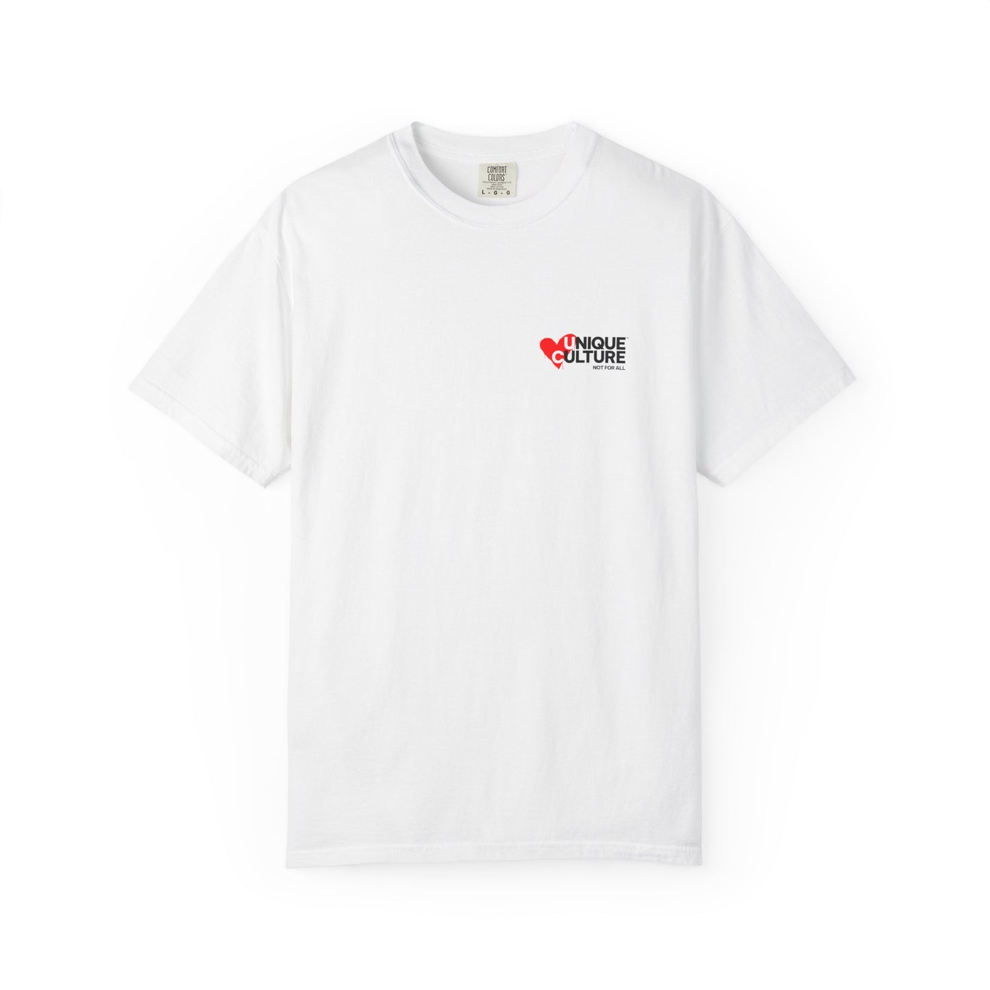 T-shirt blanc streetwear "Heart Culture"