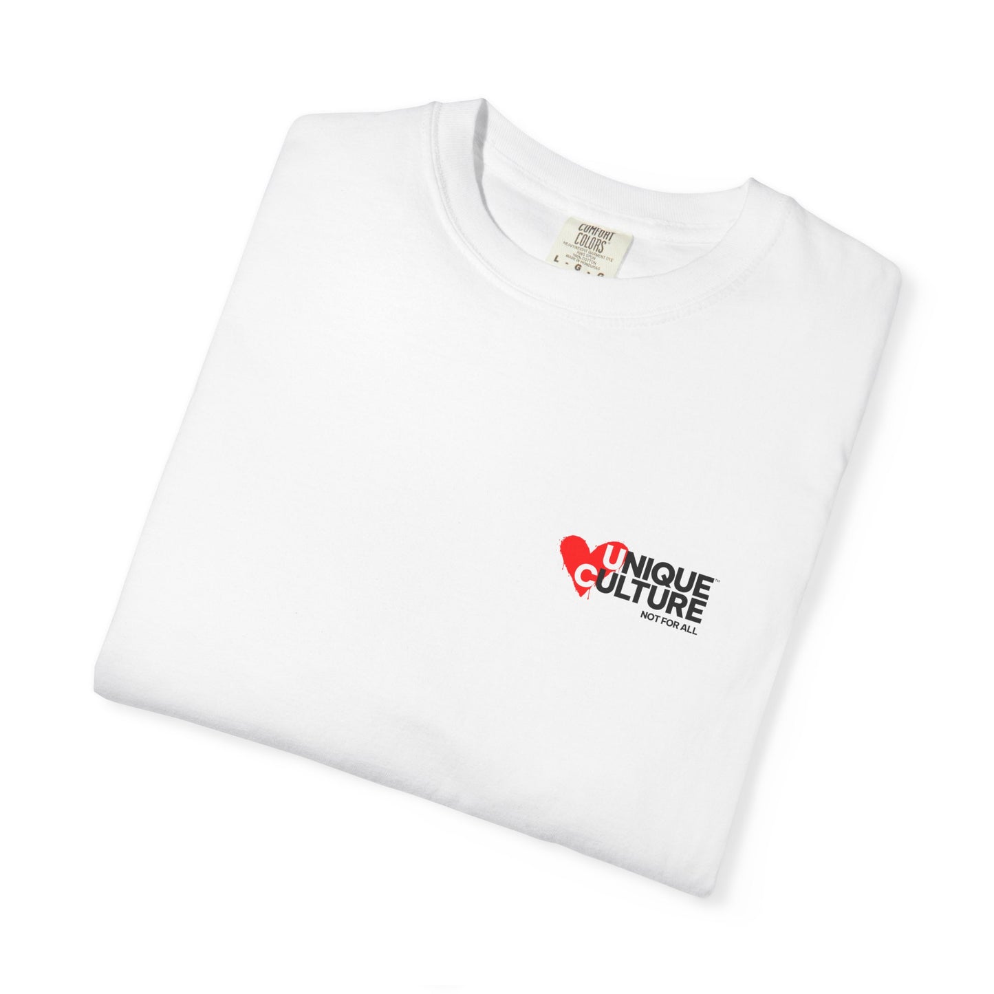 T-shirt blanc streetwear "Heart Culture"