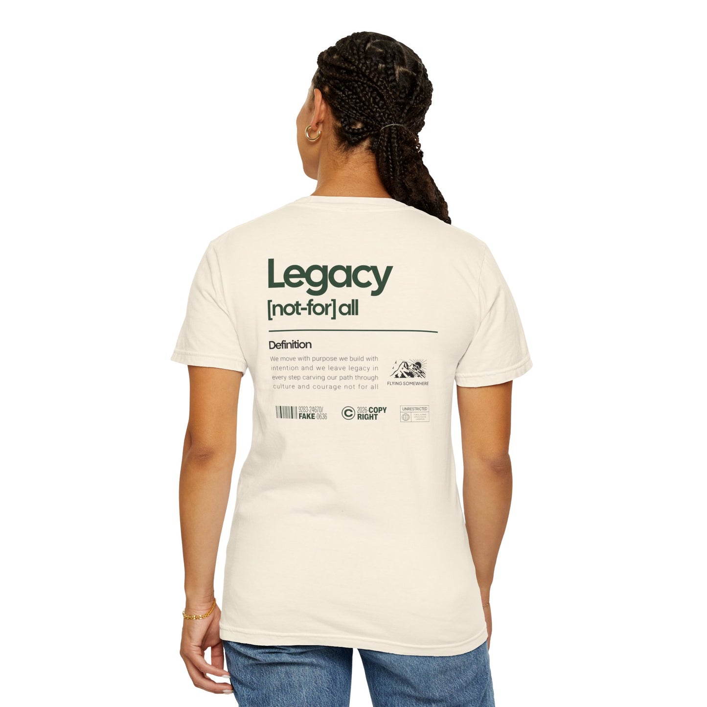 T-shirt streetwear unisexe "Legacy"