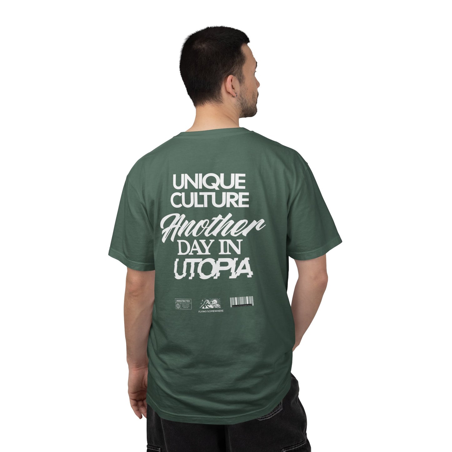 T-shirt streetwear unisexe "Another Day in Utopia"