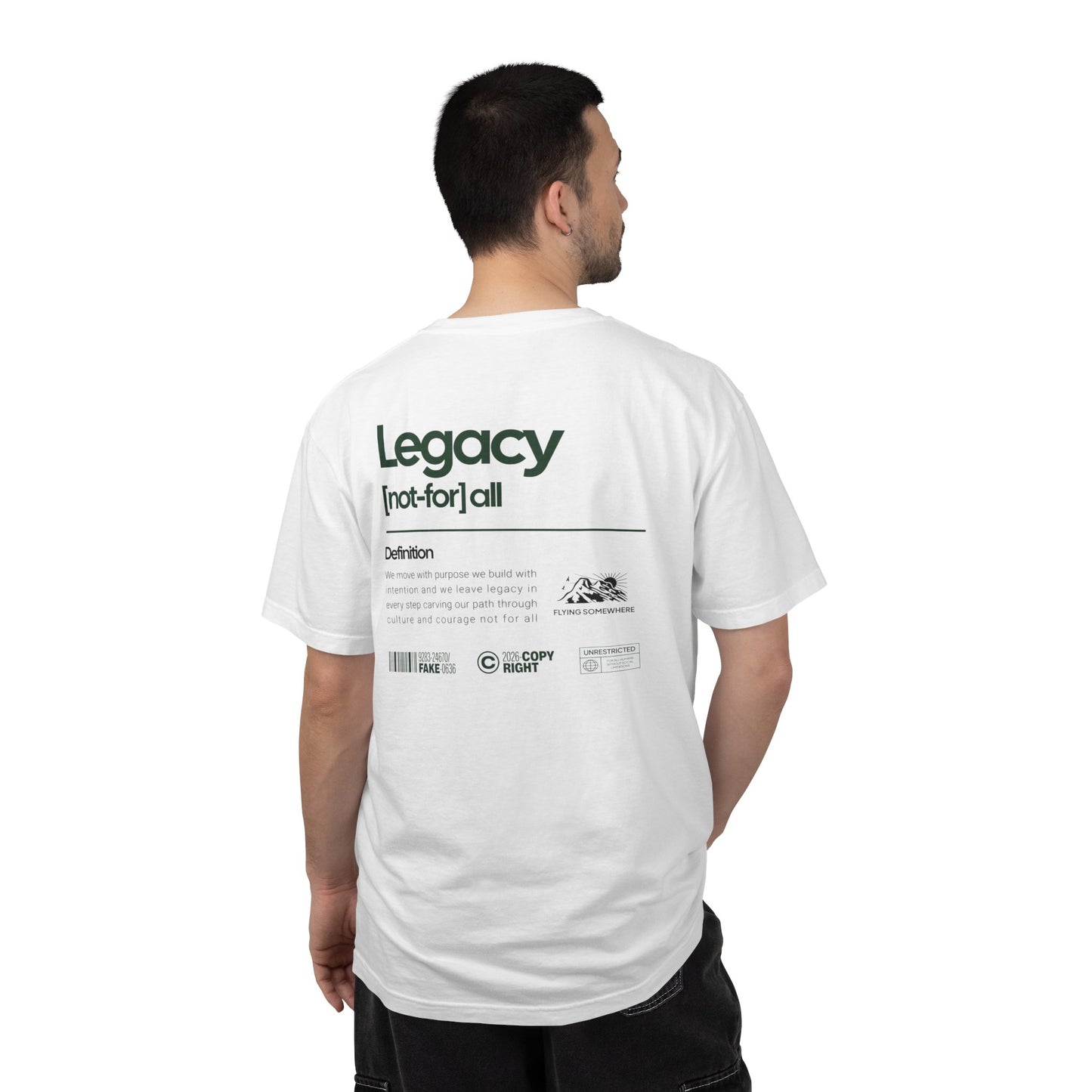 T-shirt streetwear unisexe "Legacy"